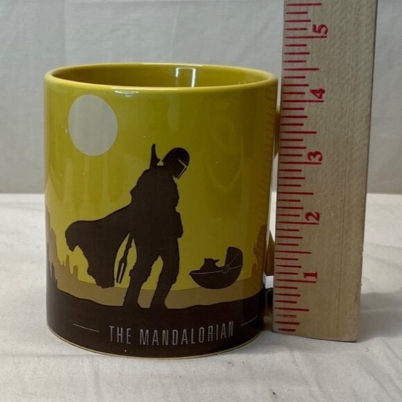 Large Star Wars The Mandalorian Ceramic Collectible Coffee Mug 20 oz NWT - Picture 8 of 8